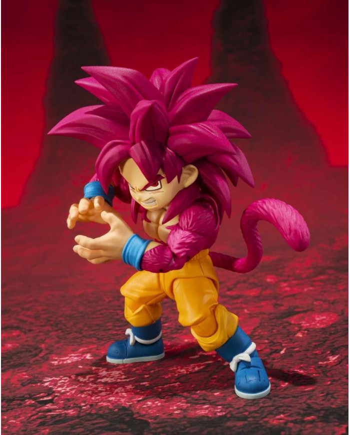 DRAGON BALL DAIMA - Son Goku Super Saiyan 4 - Fig. S.H. Figuarts 8cm