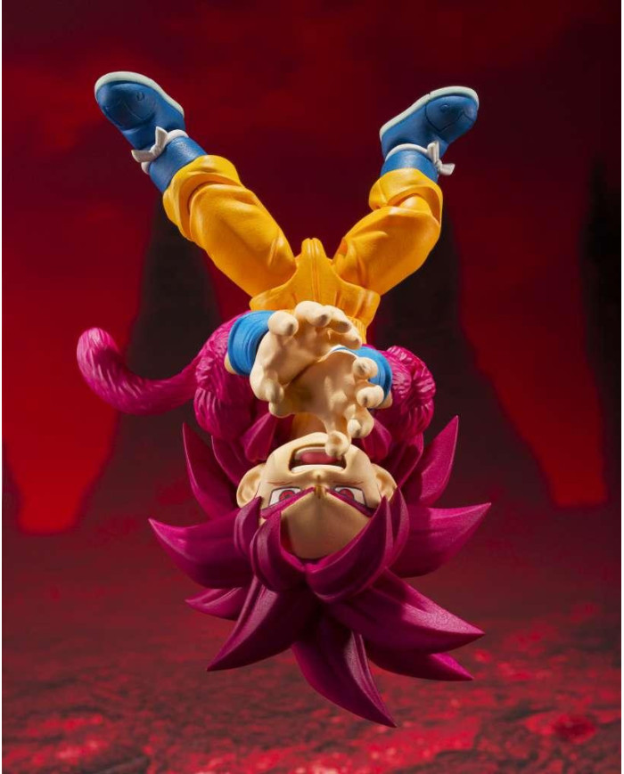 DRAGON BALL DAIMA - Son Goku Super Saiyan 4 - Fig. S.H. Figuarts 8cm
