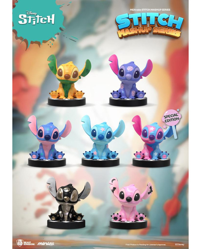 LILO & STITCH - Stitch Mashup - Blind Box Set 6 Figurine 9cm