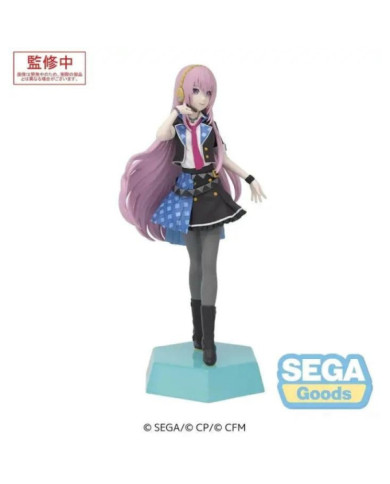 HATSUNE MIKU - School Sekai Megurine Luka - Statuette 15cm