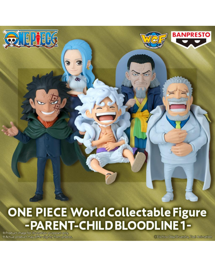 ONE PIECE - WCF Parent child bloodline 1 -Assortiments 12 Figurine 7cm
