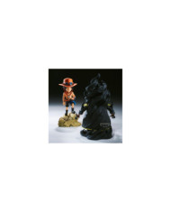 ONE PIECE - Ace VS Marshall D. Teach - Figurine WCF Log Stories 8cm