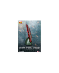 MARVEL - Bouclier de Captain America - Statuette Life Size 64cm