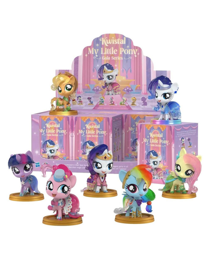 KWISTAL : MON PETIT PONEY - Gala Series - Display 6 Fig.