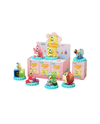 BOB L'EPONGE - Kandy X Spongebob Soda Edtion - Display 6 Fig.