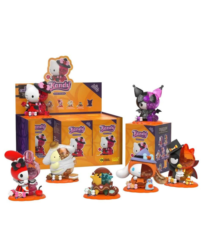 HELLO KITTY - Kandy X Sanrio Spooky fun series - Display 6 Fig.