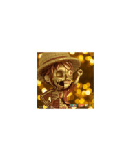 ONE PIECE - Luffy "Treasure Gold Edition" - Figurine XXRAY Plus 20cm