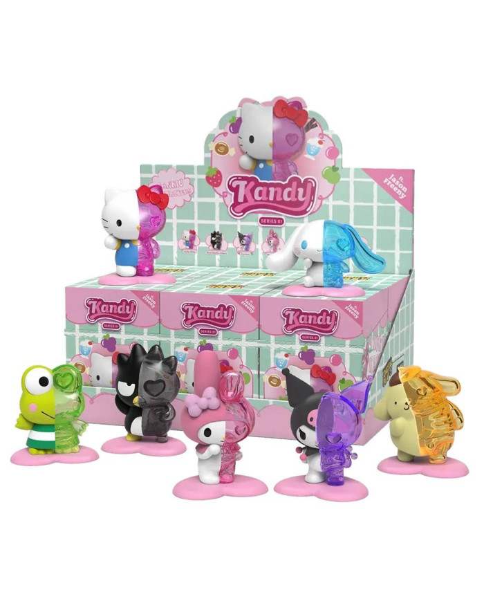 HELLO KITTY - Kandy X Sanrio FT. Jason Freeny - Display 6 Fig.