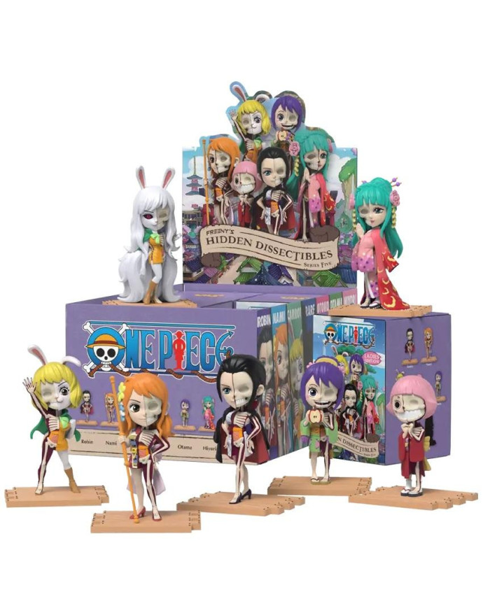ONE PIECE - Ladies - Freeny's Hidden Dissectibles (Display 6 Fig.)
