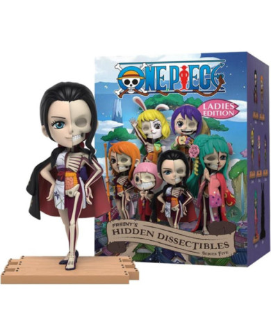 ONE PIECE - Ladies - Freeny's Hidden Dissectibles (Display 6 Fig.)