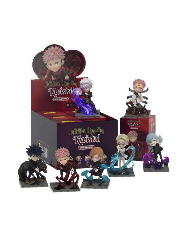 JUJUTSU KAISEN - Kwistal - Battle Ready Series (Display 6 Fig.)