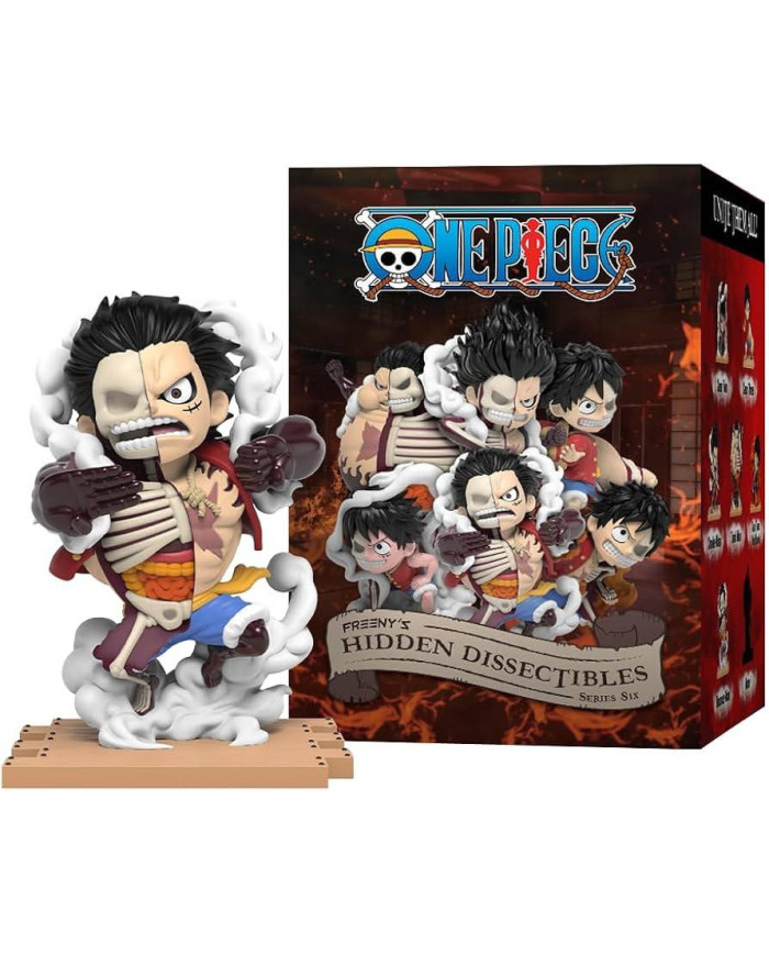 ONE PIECE - Luffy Gears -Freeny's Hidden Dissectibles (Display 6 Fig.)