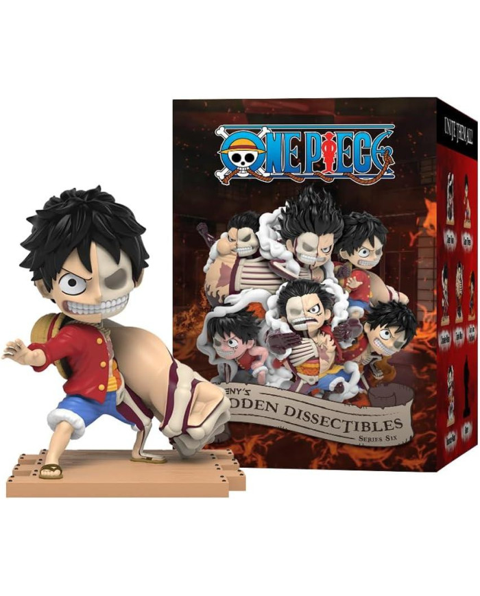 ONE PIECE - Luffy Gears -Freeny's Hidden Dissectibles (Display 6 Fig.)