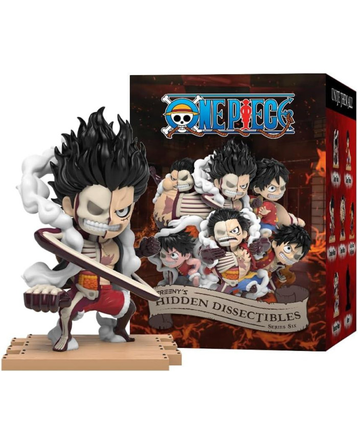 ONE PIECE - Luffy Gears -Freeny's Hidden Dissectibles (Display 6 Fig.)