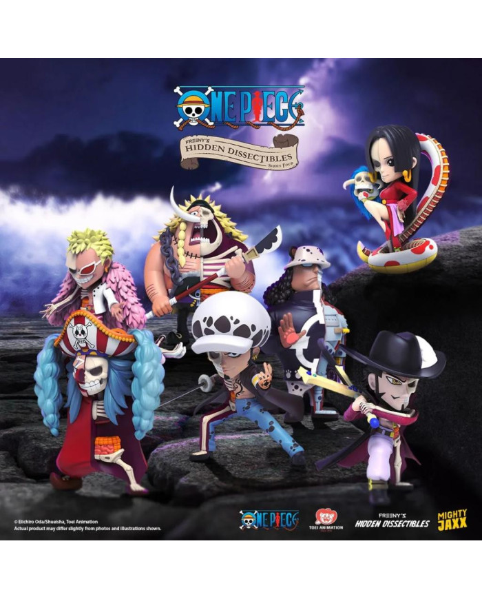 ONE PIECE - Warlord - Freeny's Hidden Dissectibles (Display 6 Fig.)