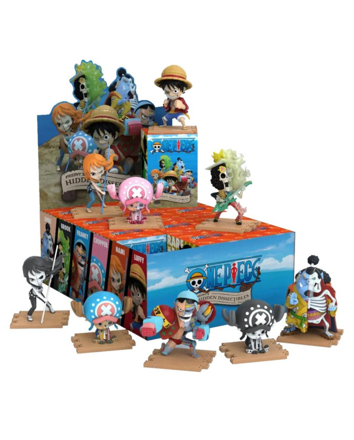 ONE PIECE - Series 2 - Freeny's Hidden Dissectibles (Display 12 Fig.)