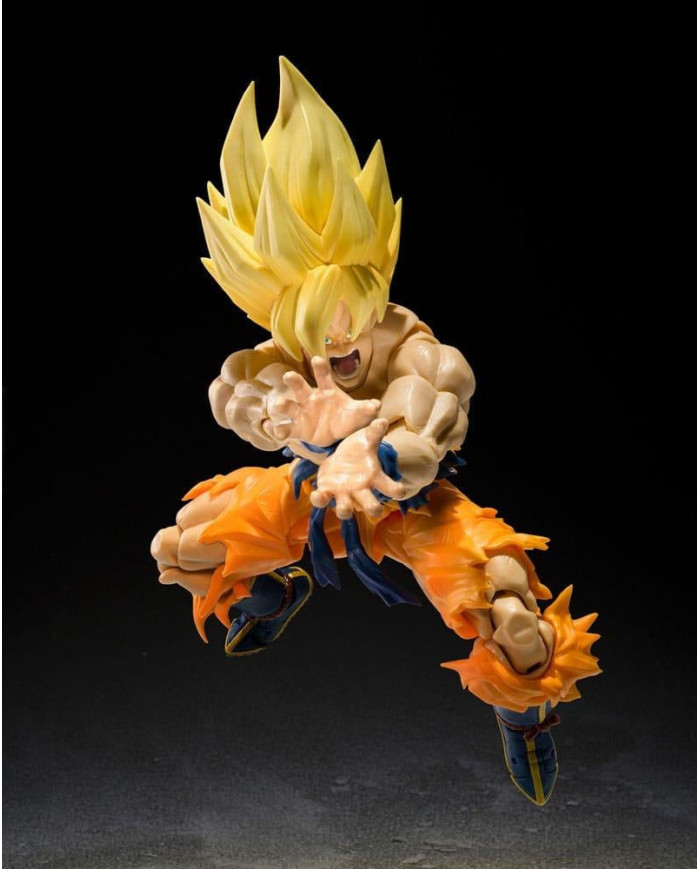 DRAGON BALL Z - Son Goku Super Saiyan - Figurine S.H. Figuarts 15cm