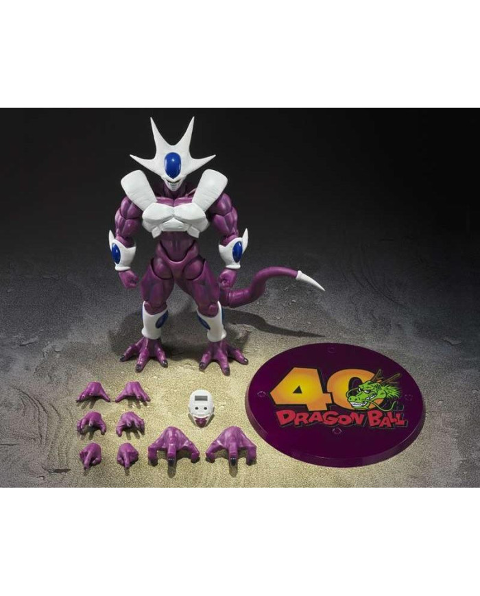 DRAGON BALL - Cooler "40ème Anniversaire" -Figurine S.H. Figuarts 19cm