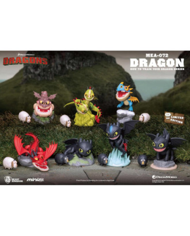 DRAGONS - Blind Box Set 6 Figurine 9 cm