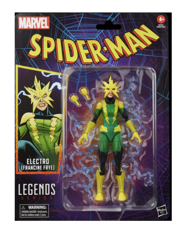 MARVEL - Electro (Francine Frye) - Figurine Legends Series 15cm