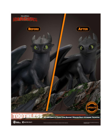 DRAGON - Krokmou - Statuette Master Craft 31cm