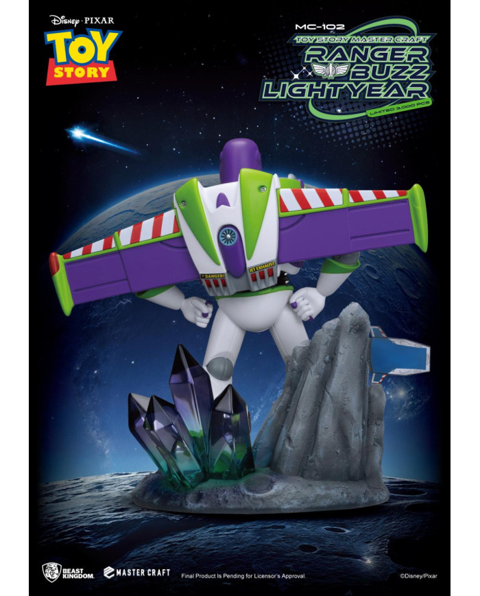 DISNEY - Toy Story Ranger Buzz - Statuette Master Craft 33 cm