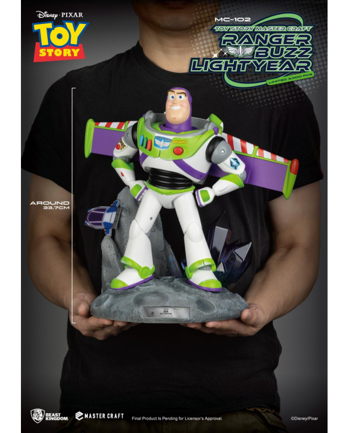 DISNEY - Toy Story Ranger Buzz - Statuette Master Craft 33 cm