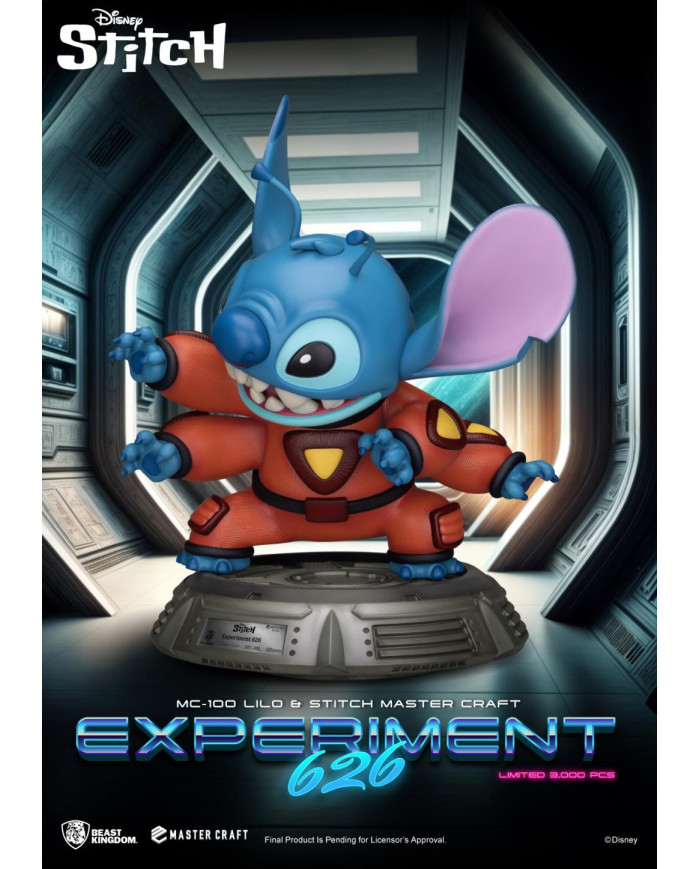 DISNEY - Stitch Experiment 626 - Statuette Master Craft 39 cm
