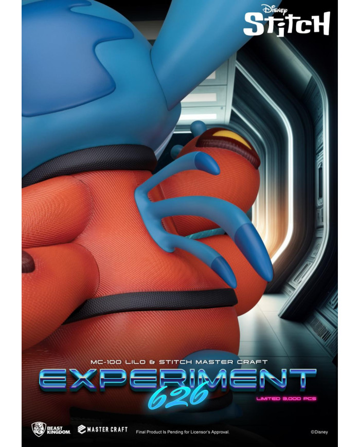 DISNEY - Stitch Experiment 626 - Statuette Master Craft 39 cm