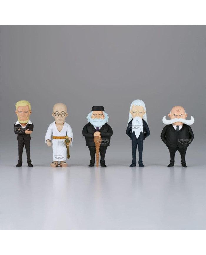 ONE PIECE - WCF Five Elders - Assortiments 12 Figurine 7cm