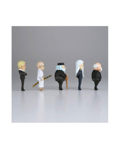 ONE PIECE - WCF Five Elders - Assortiments 12 Figurine 7cm