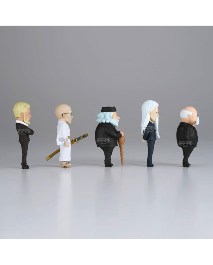 ONE PIECE - WCF Five Elders - Assortiments 12 Figurine 7cm