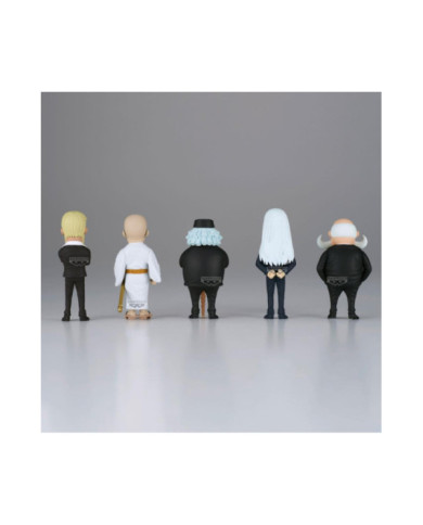 ONE PIECE - WCF Five Elders - Assortiments 12 Figurine 7cm