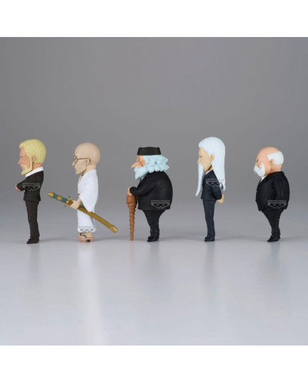 ONE PIECE - WCF Five Elders - Assortiments 12 Figurine 7cm