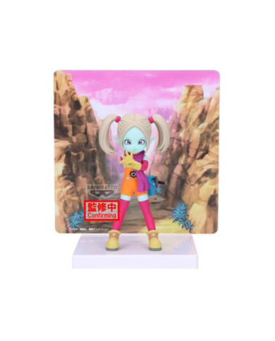 DRAGON BALL DAIMA - Panzy - Figurine Figure with Panel 13cm