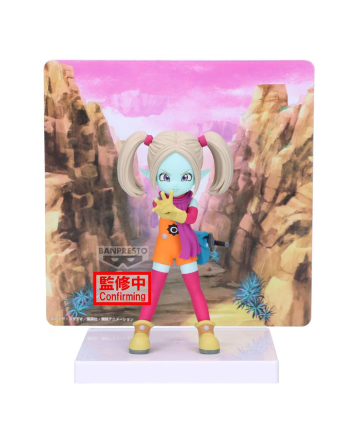 DRAGON BALL DAIMA - Panzy - Figurine Figure with Panel 13cm