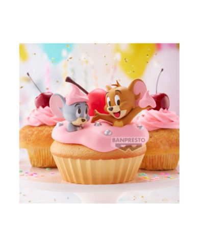 TOM & JERRY - Jerry & Tuffy - Figurine Big Soft Vinyl 11cm