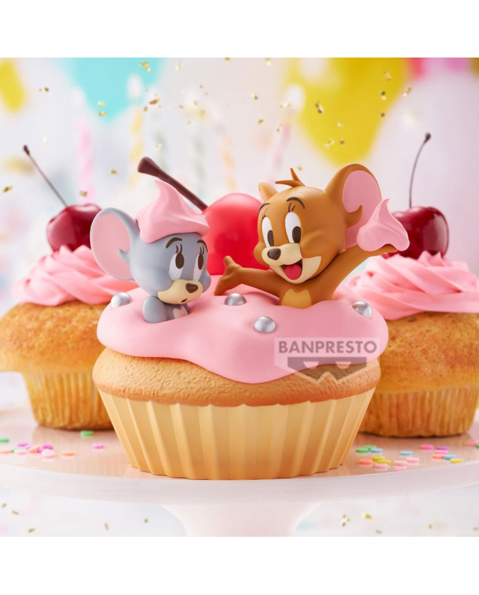 TOM & JERRY - Jerry & Tuffy - Figurine Big Soft Vinyl 11cm