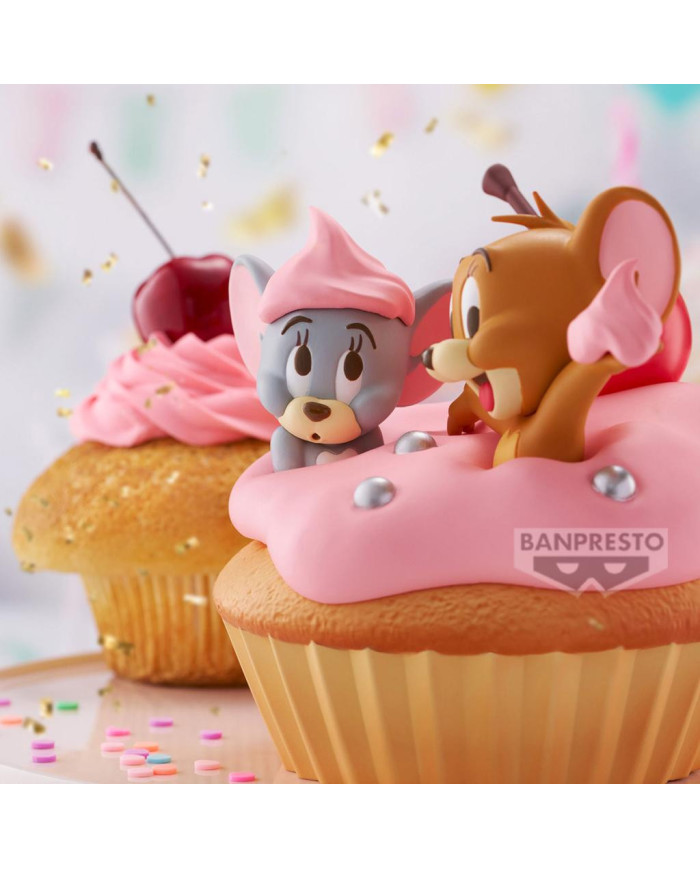 TOM & JERRY - Jerry & Tuffy - Figurine Big Soft Vinyl 11cm