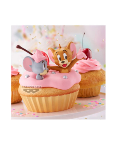 TOM & JERRY - Jerry & Tuffy - Figurine Big Soft Vinyl 11cm