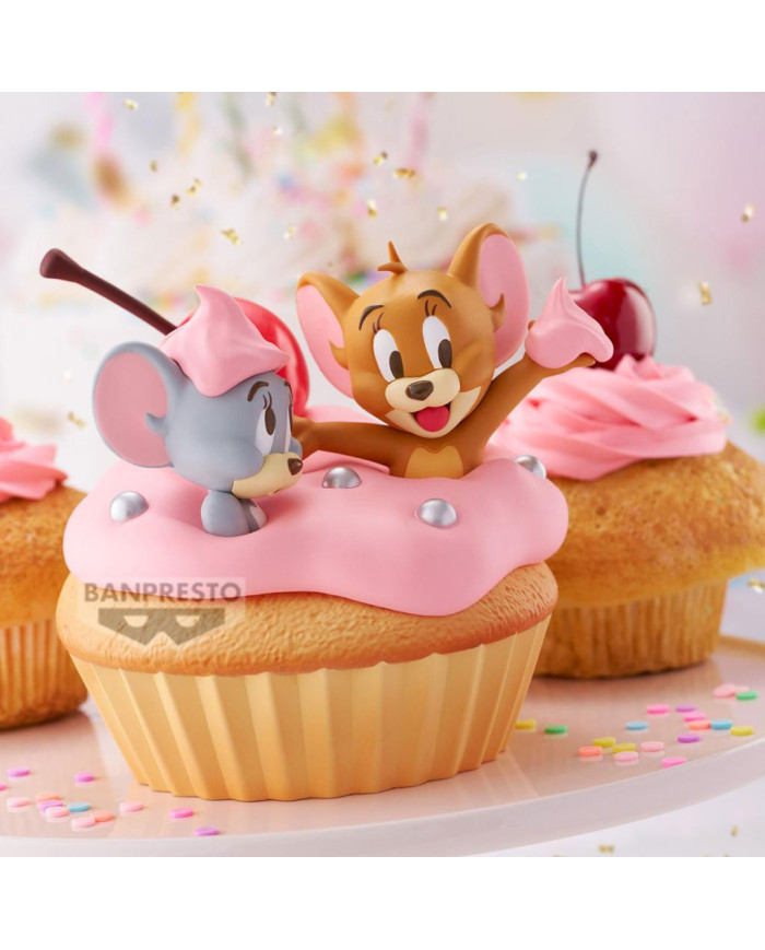 TOM & JERRY - Jerry & Tuffy - Figurine Big Soft Vinyl 11cm