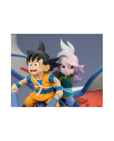 DRAGON BALL - Son Goku Mini & Supreme Kai - Statue FiguartsZERO 23cm