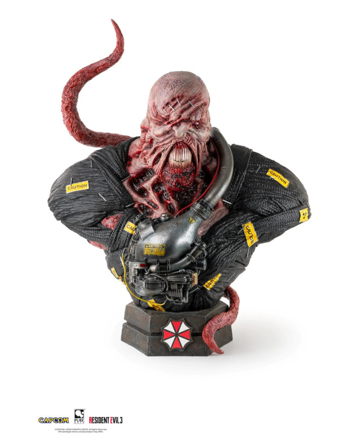 RESIDENT EVIL 3 REMAKE - Nemesis - Buste 1/1 90cm