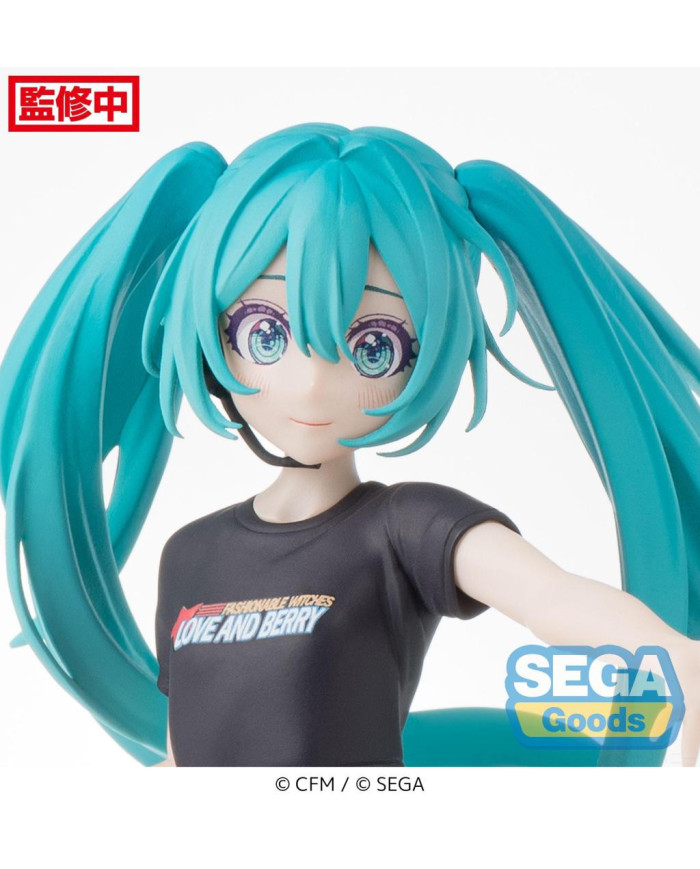 HATSUNE MIKU - Berry costume - Statuette Desktop x Decorate 17cm
