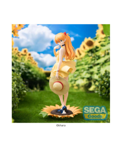 EVANGELION - Asuka "Summer Dress" - Statuette Luminasta 24cm