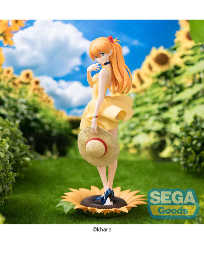 EVANGELION - Asuka "Summer Dress" - Statuette Luminasta 24cm