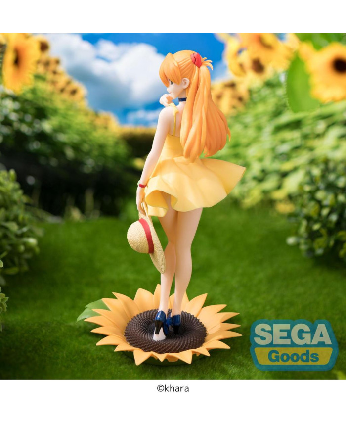EVANGELION - Asuka "Summer Dress" - Statuette Luminasta 24cm