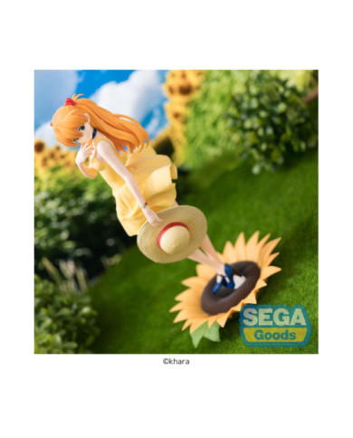EVANGELION - Asuka "Summer Dress" - Statuette Luminasta 24cm