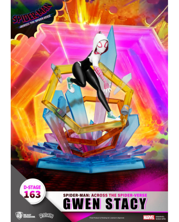 SPIDER-MAN ACROSS THE SPIDERVERSE - Gwen Stacy - Diorama D-Stage 15cm