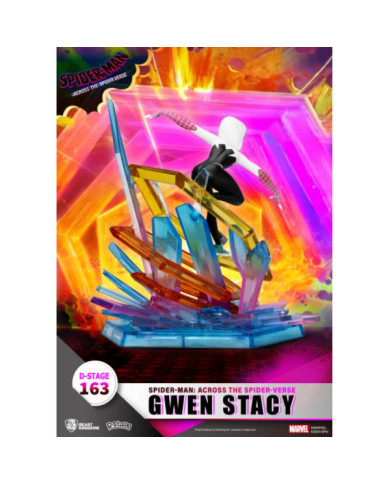 SPIDER-MAN ACROSS THE SPIDERVERSE - Gwen Stacy - Diorama D-Stage 15cm